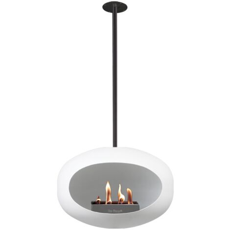 Biochimenea de techo Le Feu - Sky - Cúpula Blanca