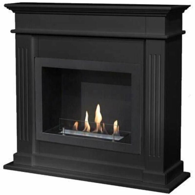 

Biochimenea Riano con marco Elda Nera cm 98x34x93,8 ELDA-NERO-RIANO - Negro - Xaralyn