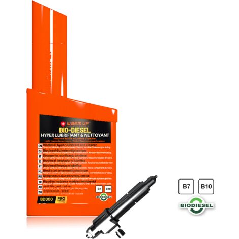Biodiesel lubrifiant, biogazole 300ml - WARM UP