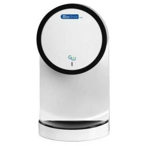 Biodrier G-Wave Hand Dryer White BGW07M