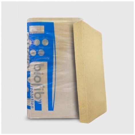 BIOFIB'Cloison : Isolant acoustique en chanvre, ép. 45mm - 1200 x 600mm