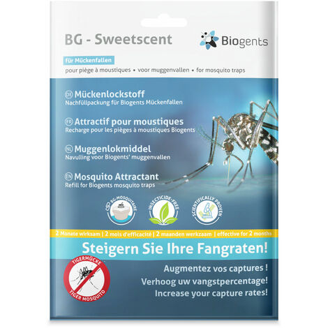 Biogents BG-Sweetscent Lockstoff (2 Monate) Nachfüllpackung für elektrische Mückenfalle