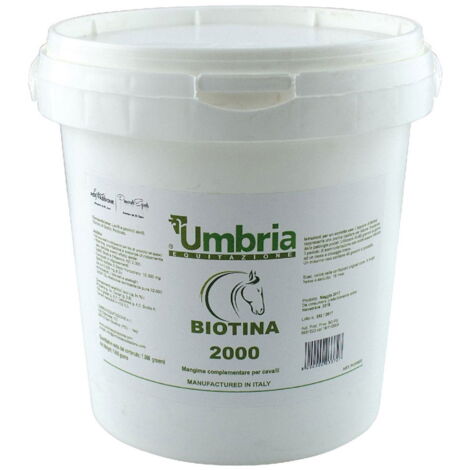Biohoof biotina 2000 mangime complementare per cavalli 1 kg