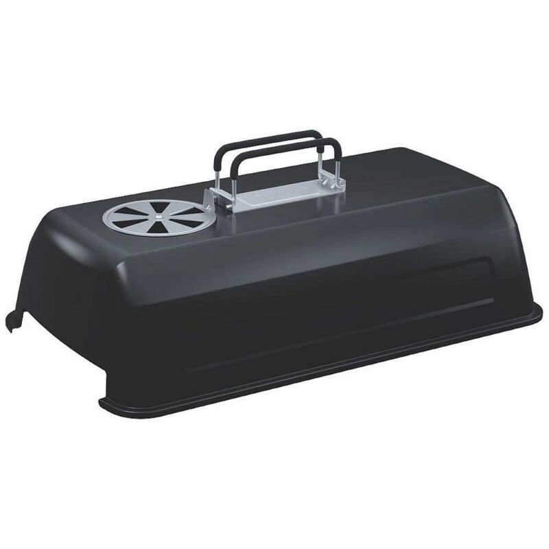 Biolite Firepit+ Kochdeckel Schwarz Für Den Außenbereich