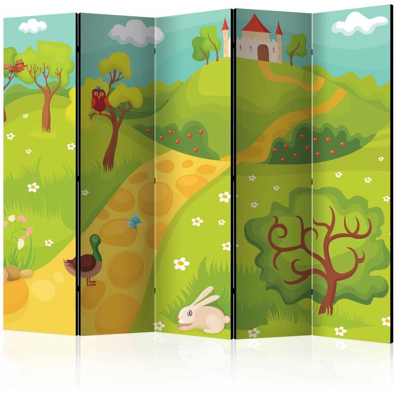 

Biombo - A path to a magical castle II [Room Dividers] Medidas 225X172