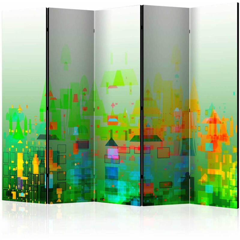 

Biombo - Abstract City II [Room Dividers] Medidas 225X172