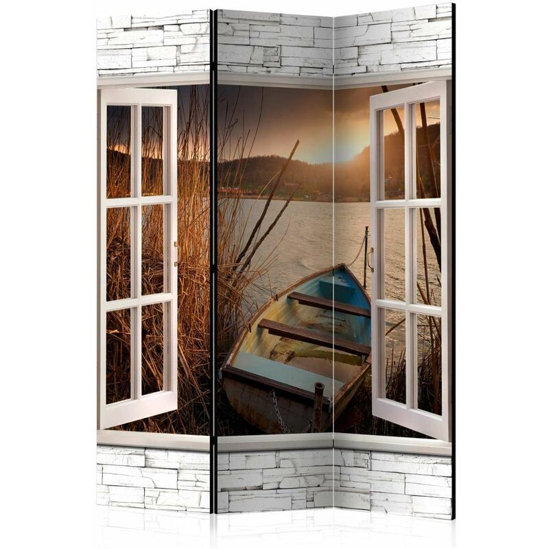 

Biombo - Autumnal Lake [Room Dividers] Medidas 135X172