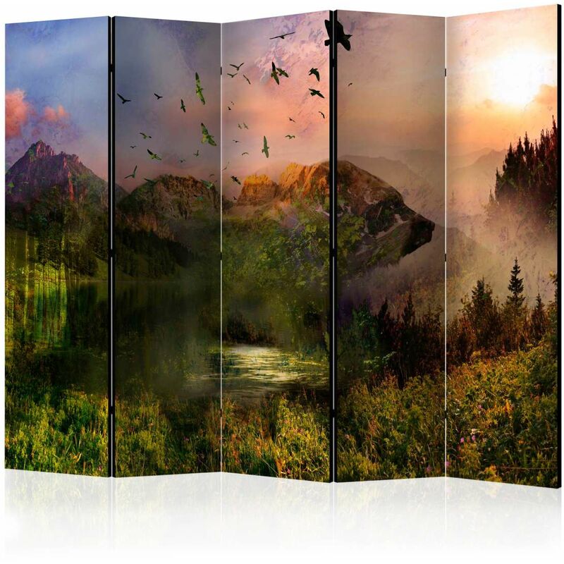 

Biombo - Bear in the Mountain II [Room Dividers] Medidas 225X172