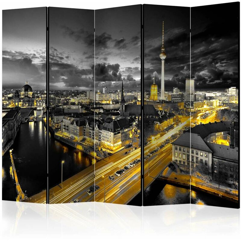 

Biombo - Berlin at night II [Room Dividers] Medidas 225X172