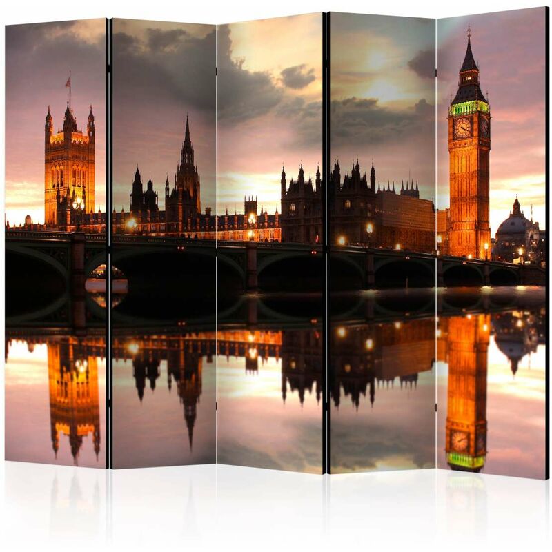 

Biombo - Big Ben in the evening, London II [Room Dividers] Medidas 225X172