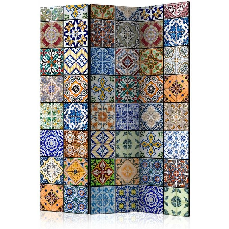 

Biombo - Biombo: mosaico de color Medidas 135X172