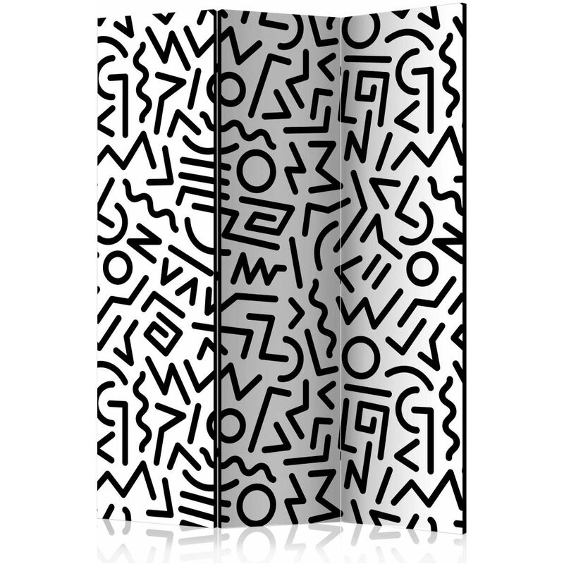 

Biombo - Black and White Maze [Room Dividers] Medidas 135X172