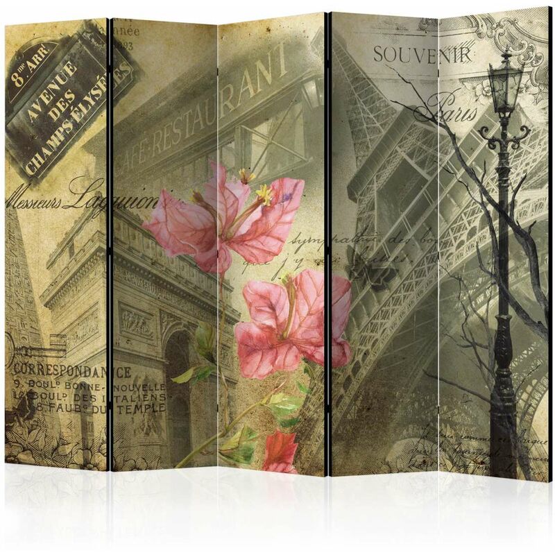 

Biombo - Bonjour Paris! II [Room Dividers] Medidas 225X172