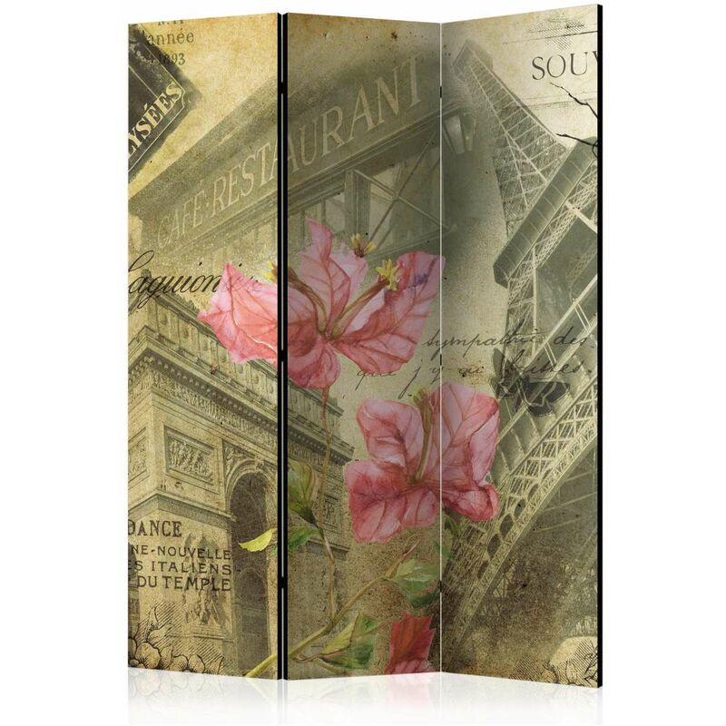 

Biombo - Bonjour Paris! [Room Dividers] Medidas 135X172