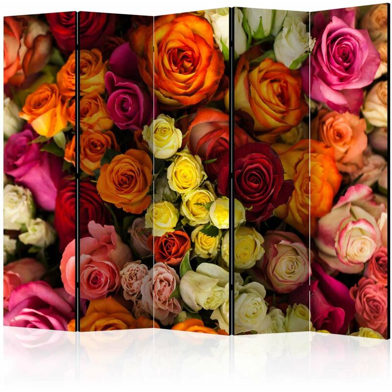 

Biombo - Bouquet of Roses II [Room Dividers] Medidas 225X172