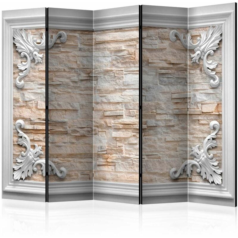 

Biombo - Brick in the Frame (Orange) II [Room Dividers] Medidas 225X172