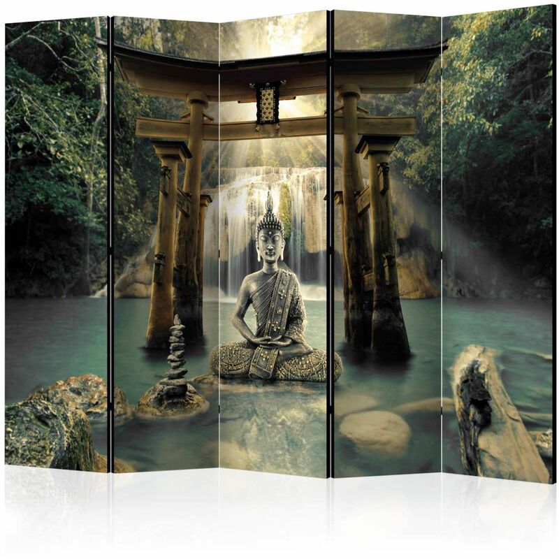 

Biombo - Buddha Smile II [Room Dividers] Medidas 225X172