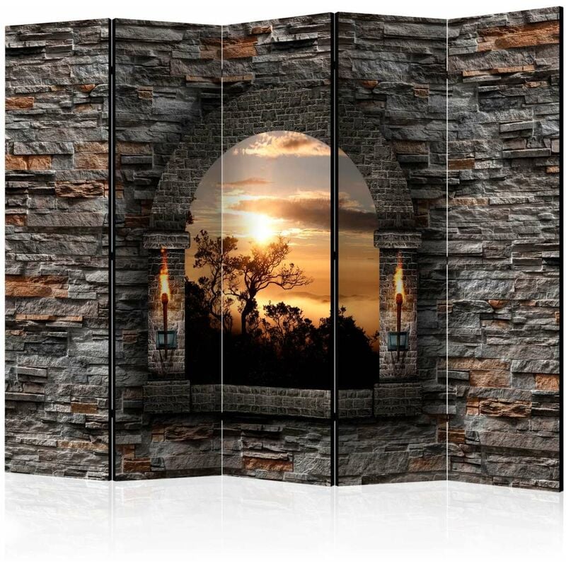 

Biombo - Castle Window II [Room Dividers] Medidas 225X172