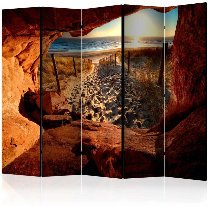 

Biombo - Cave: Beautiful Beach II [Room Dividers] Medidas 225X172