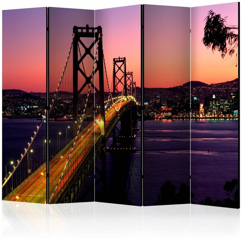 

Biombo - Charming evening in San Francisco II [Room Dividers] Medidas 225X172