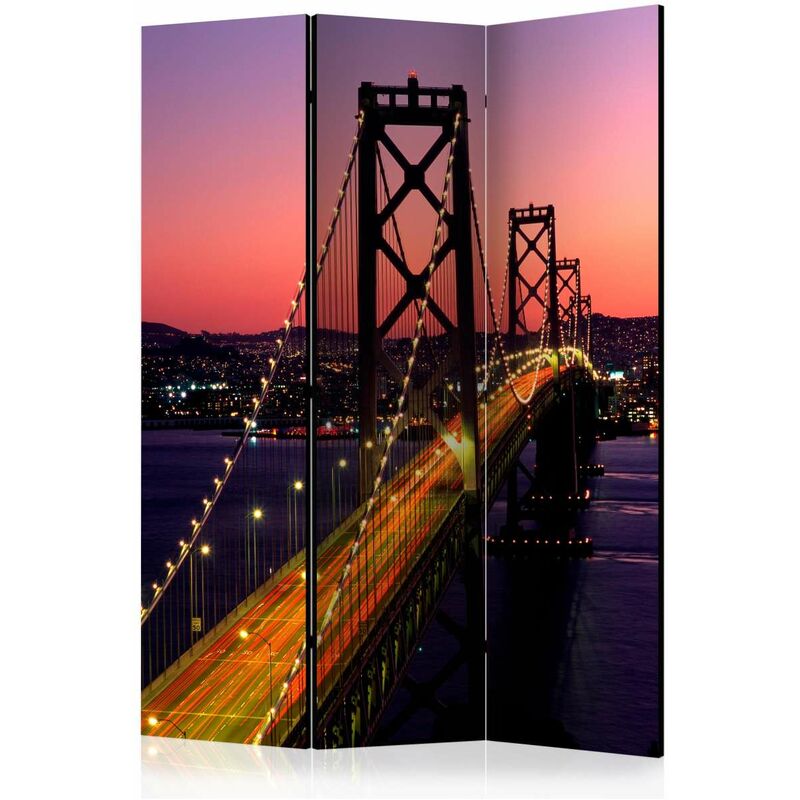 

Biombo - Charming evening in San Francisco [Room Dividers] Medidas 135X172