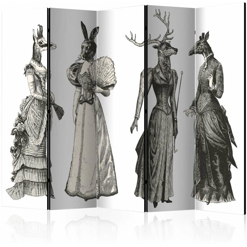 

Biombo - Chic Zoo II [Room Dividers] Medidas 225X172