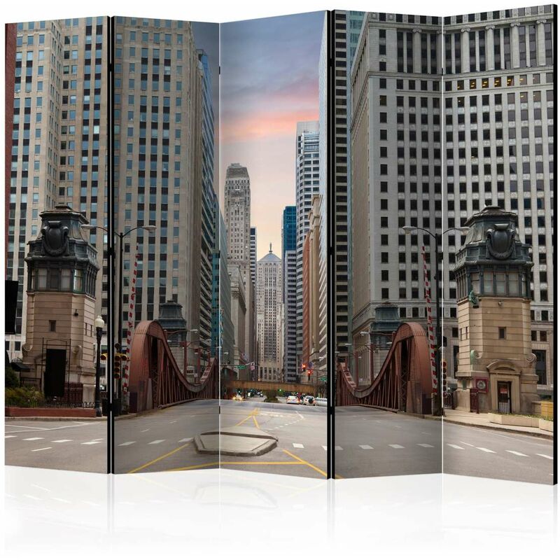 

Biombo - Chicago street II [Room Dividers] Medidas 225X172