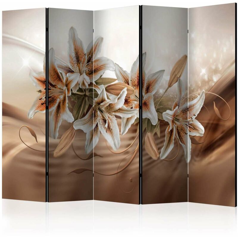 

Biombo - Chocolate Lilies II [Room Dividers] Medidas 225X172