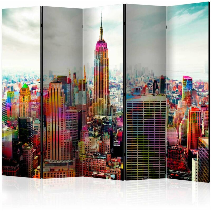 

Biombo - Colors of New York City II [Room Dividers] Medidas 225X172