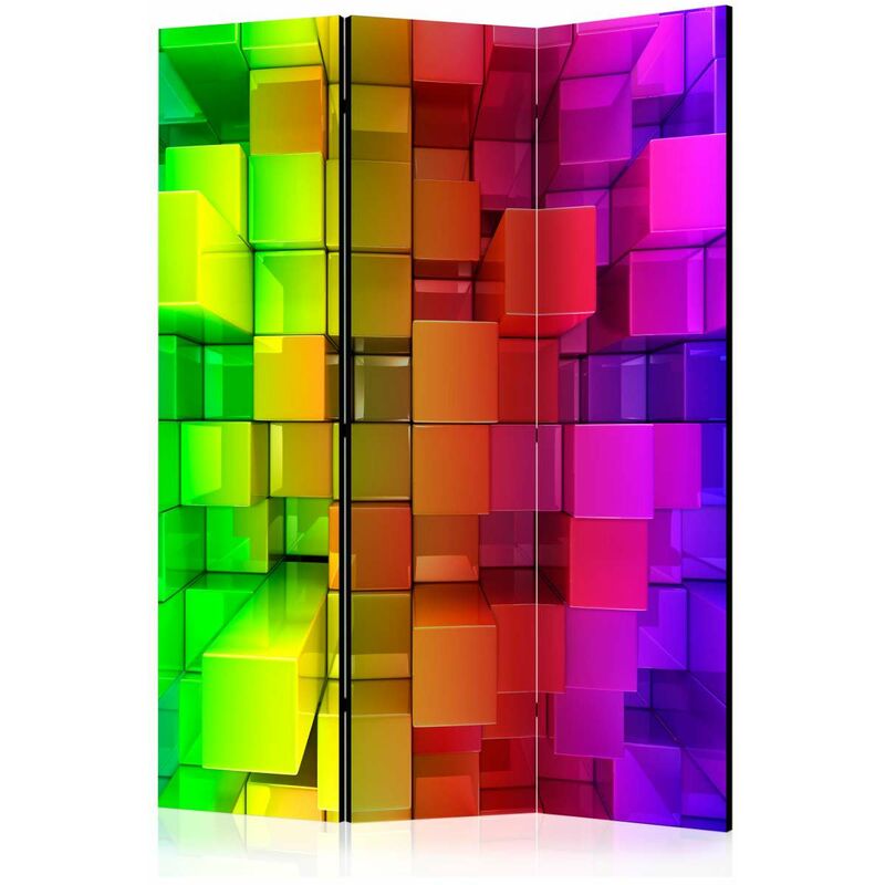 

Biombo - Colour jigsaw [Room Dividers] Medidas 135X172