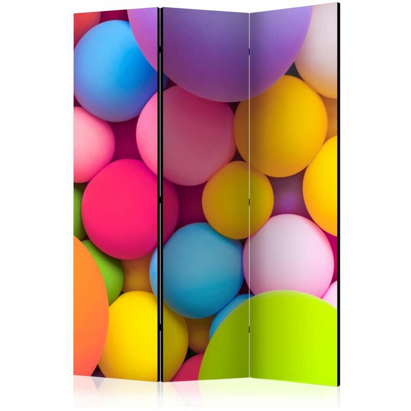 

Biombo - Colourful Balls [Room Dividers] Medidas 135X172