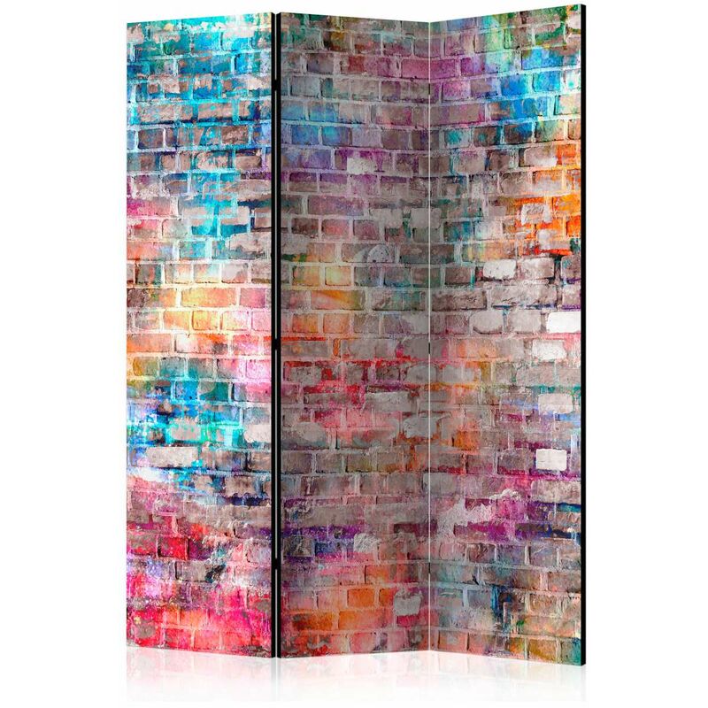 

Biombo - Colourful Brick [Room Dividers] Medidas 135X172