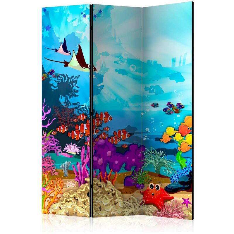 

Biombo - Colourful Fish [Room Dividers] Medidas 135X172