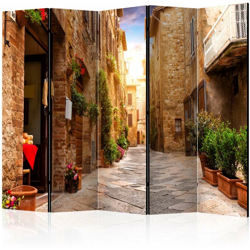 

Biombo - Colourful Street in Tuscany II [Room Dividers] Medidas 225X172