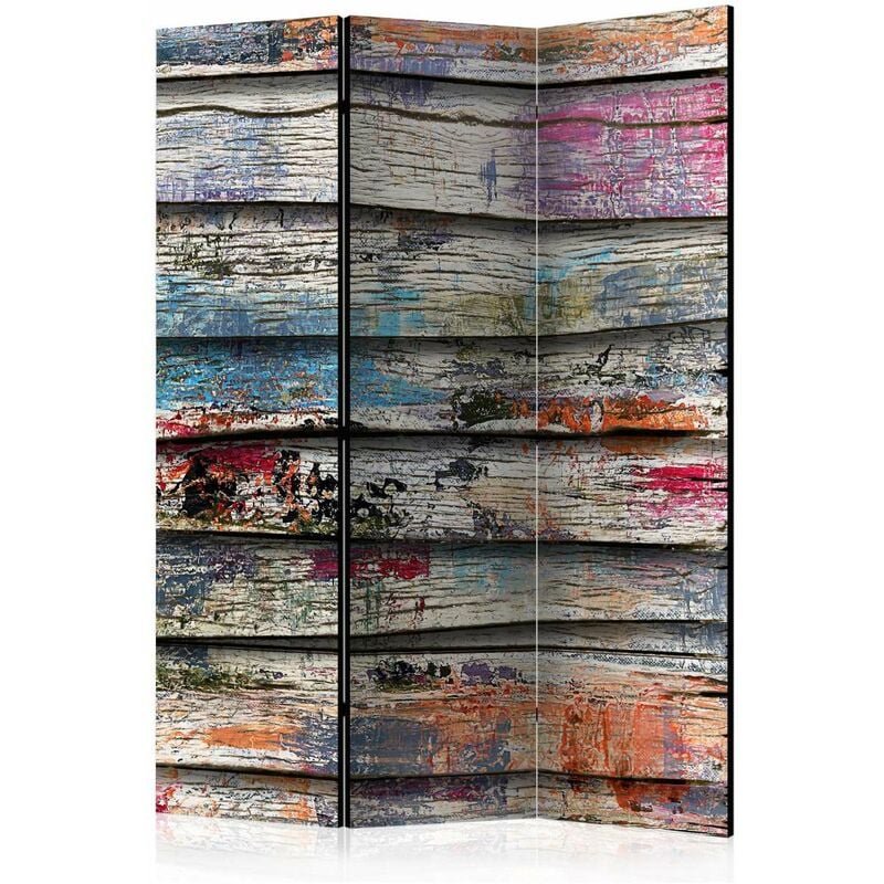 

Biombo - Colourful Wood [Room Dividers] Medidas 135X172