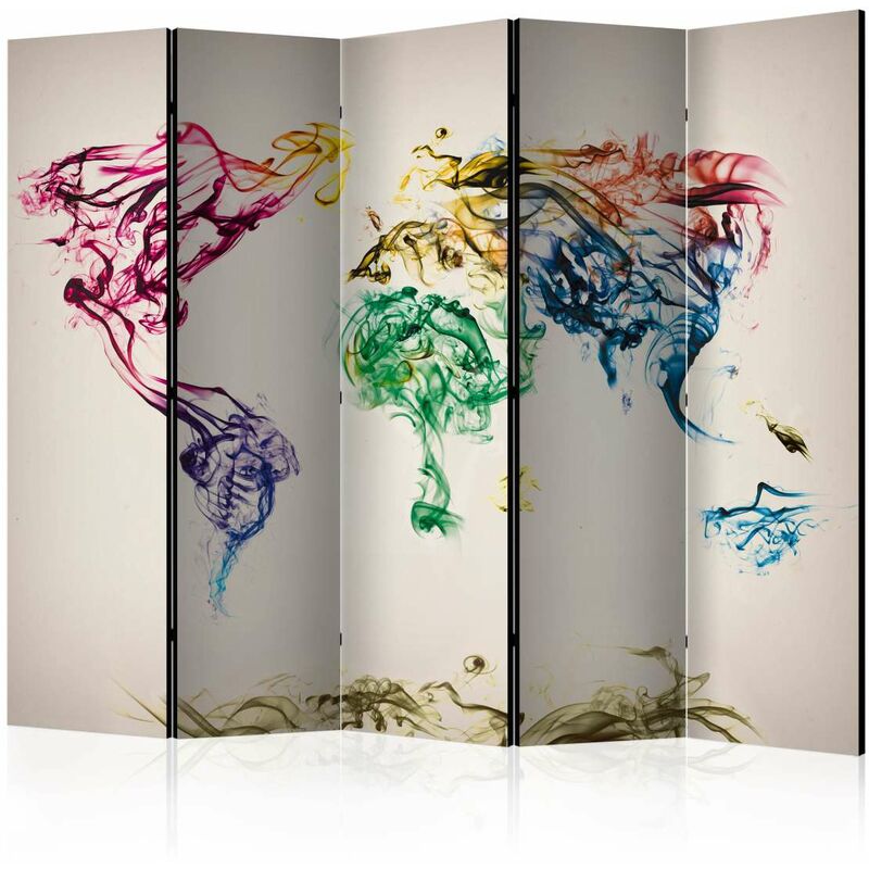 

Biombo - Dancing smoke trails II [Room Dividers] Medidas 225X172