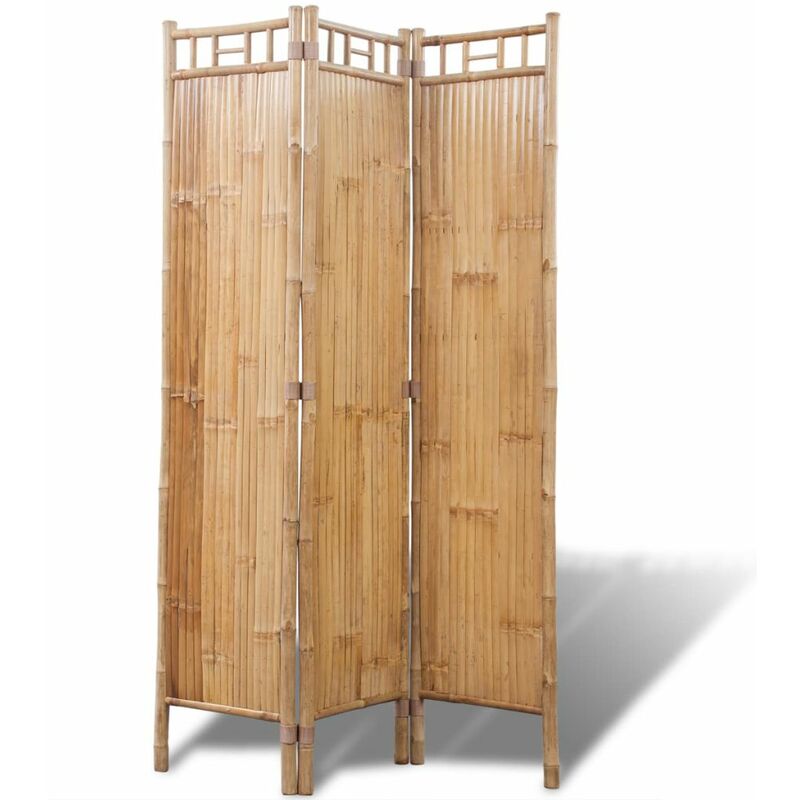 

Biombo de Bambú de 3 Paneles