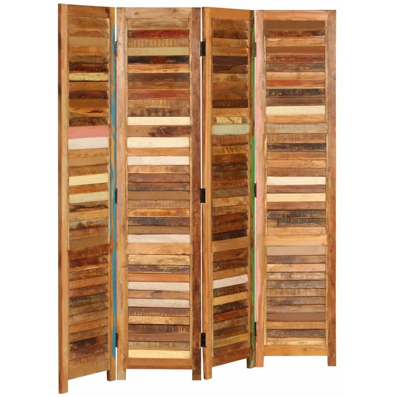 

Biombo de madera maciza reciclada 170 cm