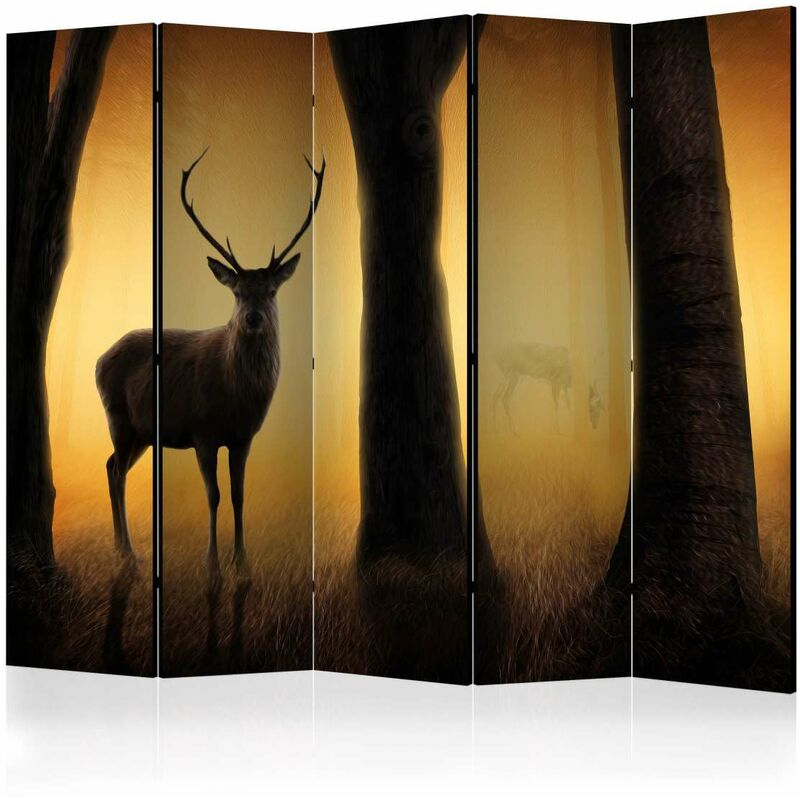 

Biombo - Deer in his natural habitat II [Room Dividers] Medidas 225X172