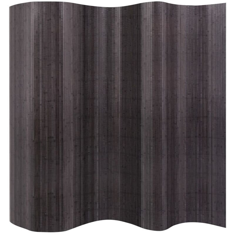 

Biombo divisor de bambú gris 250x165 cm - Gris