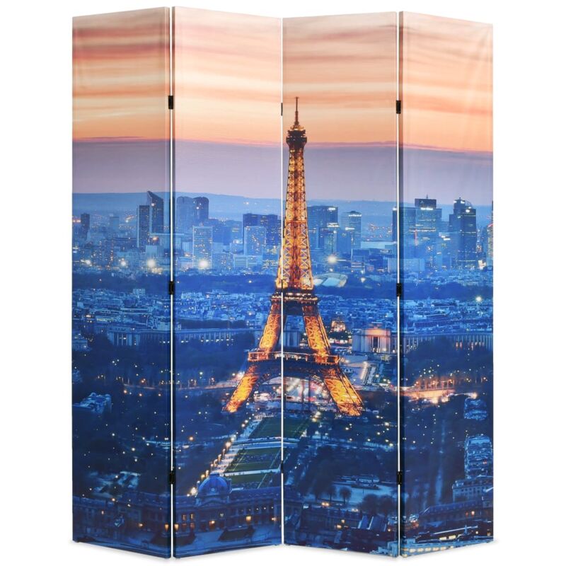 

Biombo divisor plegable 160x170 cm París de noche - Multicolor - Vidaxl