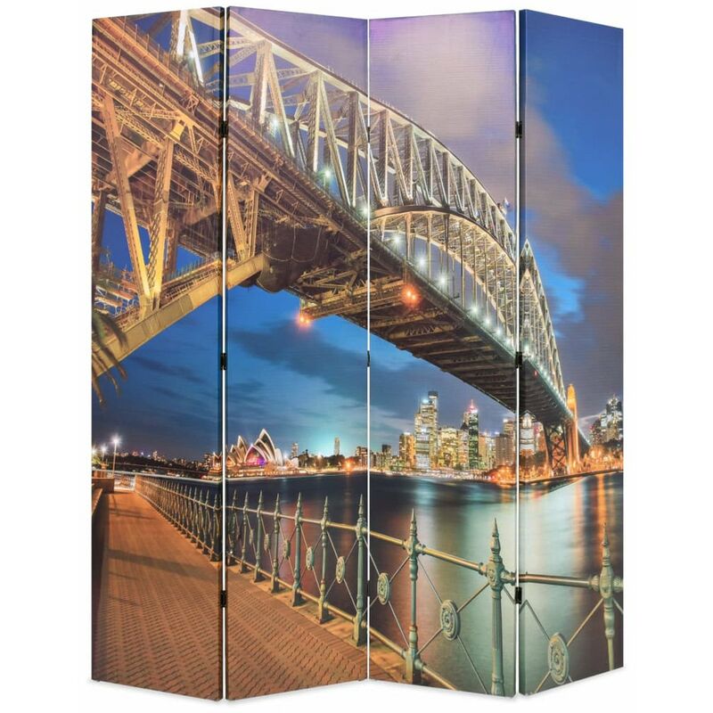 

Happyshopping - Biombo divisor plegable 160x170 cm puente Harbour Sydney