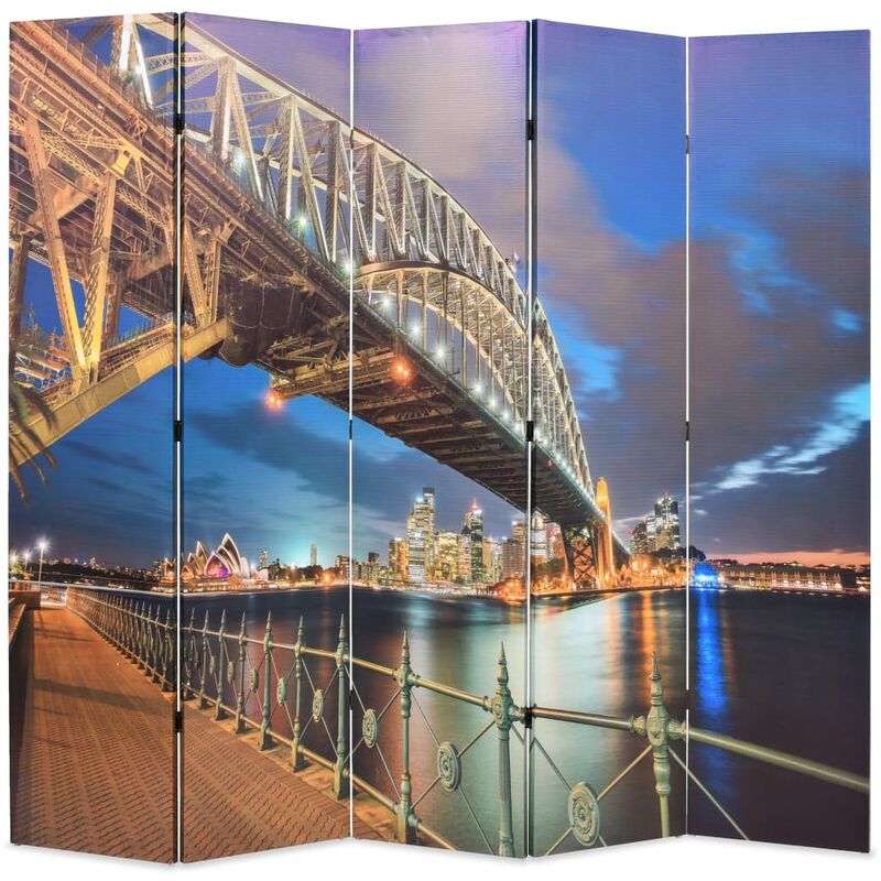 

Biombo divisor plegable 200x170 cm puente Harbour Sydney