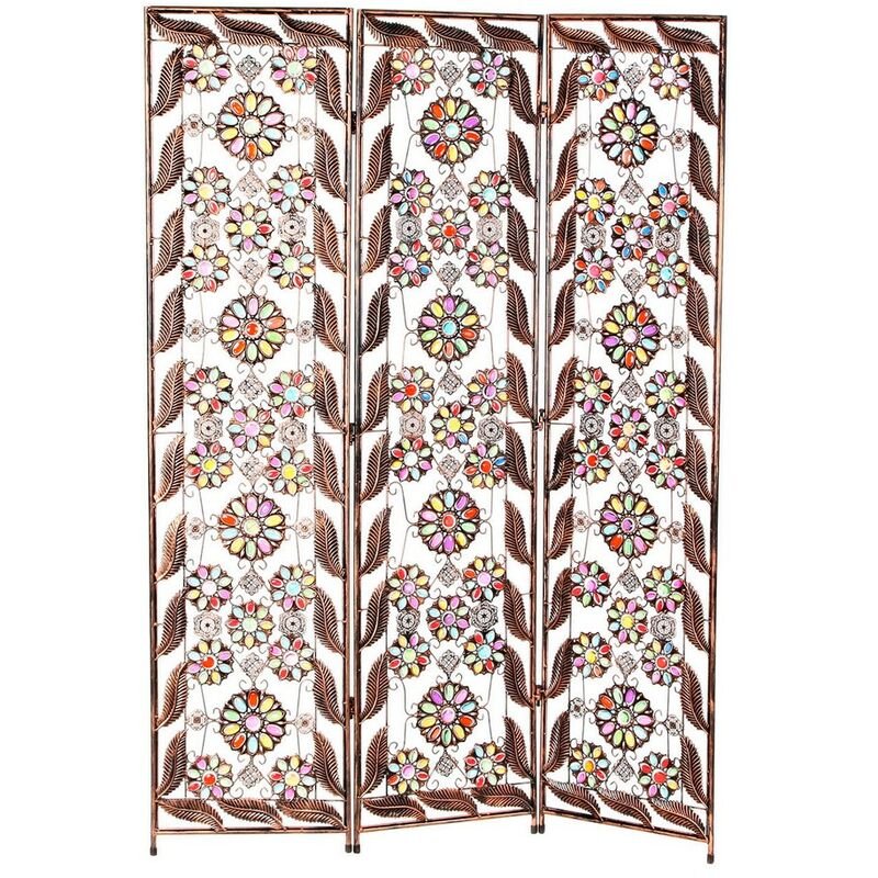 

Biombo DKD Home Decor Acrílico Metal (120 x 170 x 2 cm)