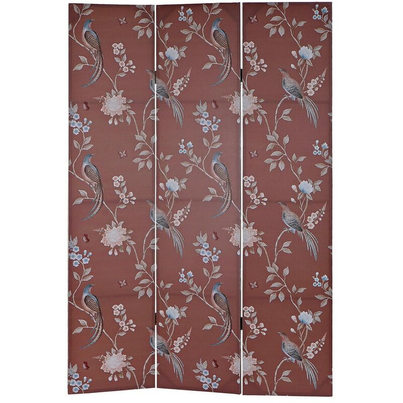 

Biombo DKD Home Decor Hojas Lienzo Madera MDF (120 x 2.5 x 180 cm)