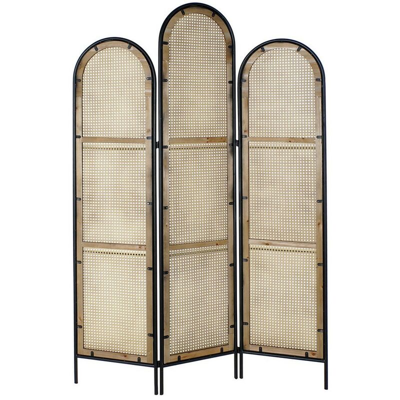 

Biombo DKD Home Decor Madera Ratán (120 x 2 x 180 cm)