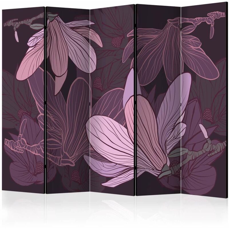 

Biombo - Dreamy flowers II [Room Dividers] Medidas 225X172