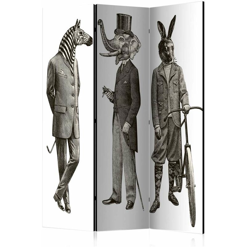 

Biombo - Elegant Zoo [Room Dividers] Medidas 135X172