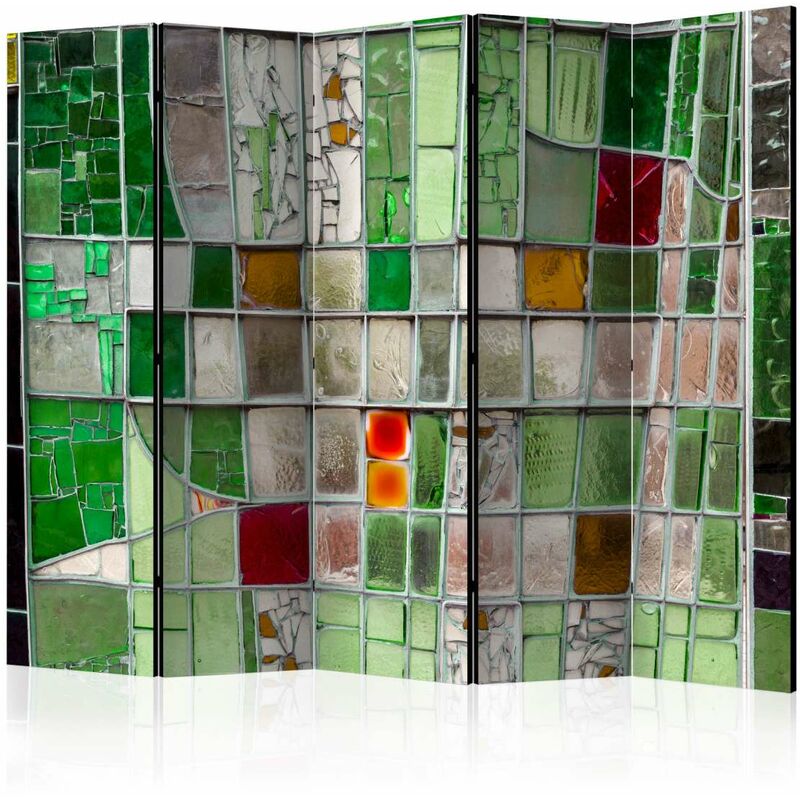 

Biombo - Emerald Stained Glass II [Room Dividers] Medidas 225X172