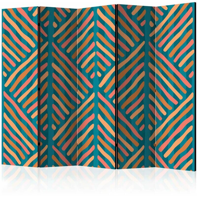 

Biombo - Ethnic Composition II [Room Dividers] Medidas 225X172